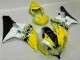 Yellow White Black 06-07 Yamaha YZF R6 Motorcycle Fairing