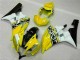 Yellow White Black 06-07 Yamaha YZF R6 Motorcycle Fairing