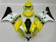 Yellow White Black 06-07 Yamaha YZF R6 Motorcycle Fairing