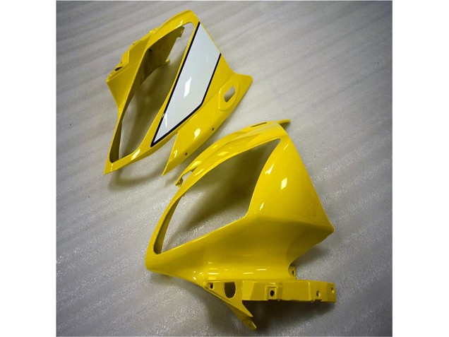Yellow White Black 06-07 Yamaha YZF R6 Motorcycle Fairings Yellow White Black 06-07 Yamaha YZF R6 Motorcycle Fairings