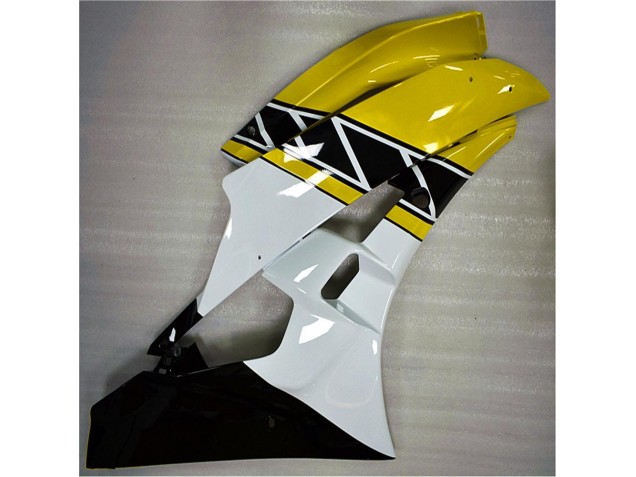Yellow White Black 06-07 Yamaha YZF R6 Motorcycle Fairings Yellow White Black 06-07 Yamaha YZF R6 Motorcycle Fairings
